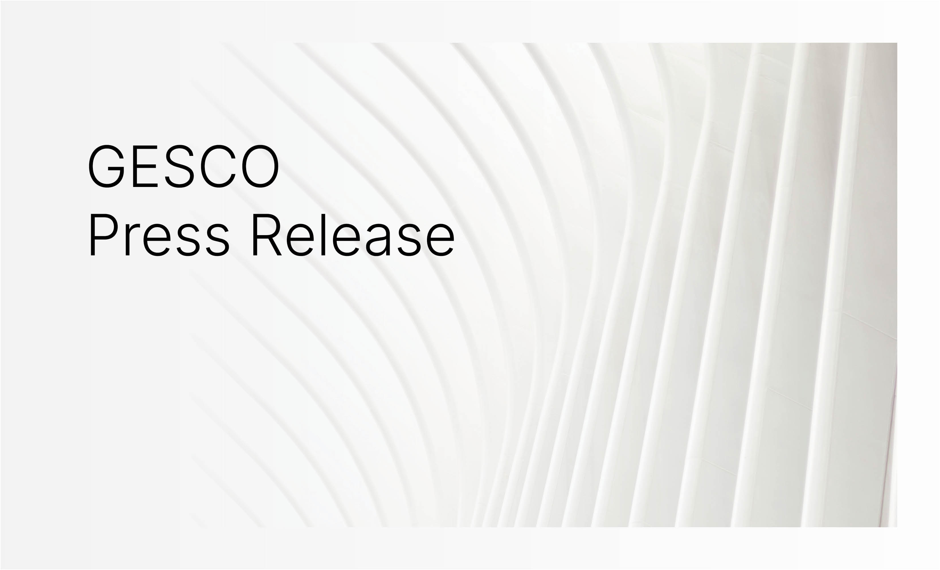 Gesco Press Release - Resource